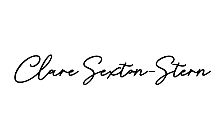 Clare Sexton-Stern signature