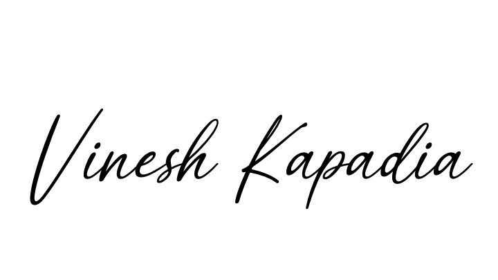 Vinesh Kapadia signature