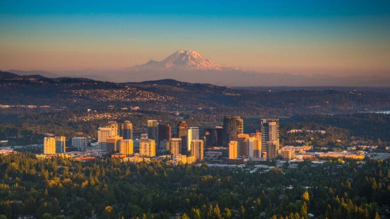 bellevue washington skyline