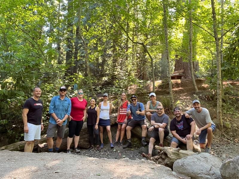 AIM Sales Team Hike